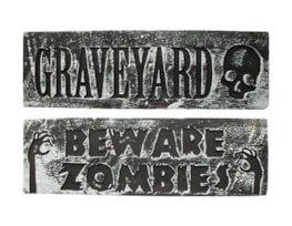 Wholesale Hanging Halloween Wall Plaques