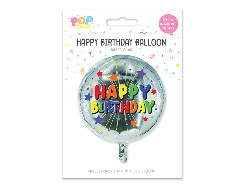 Wholesale Happy Birthday Foil Balloons | Gem