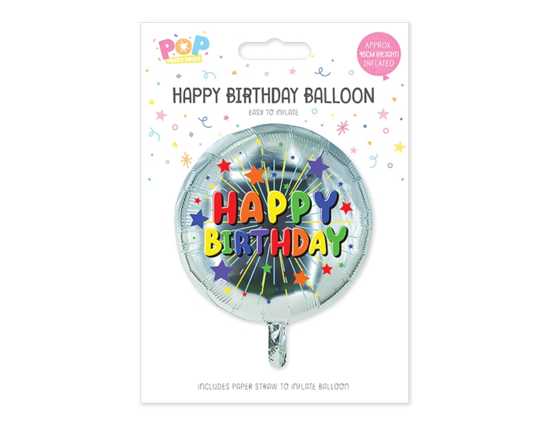 Wholesale Happy Birthday Foil Balloons | Gem