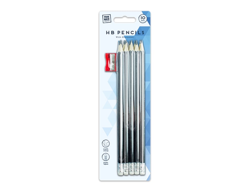 Wholesale HB Pencils & Sharpener