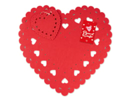 Wholesale Valentine's Heart Placemats