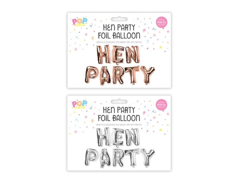 Wholesale Hen Party Foil Balloons | Gen Imports