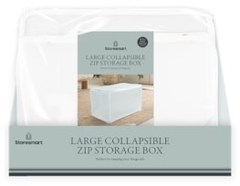 Wholesale Large Collapsible Zip Storage Box 30X52X30CM CDU