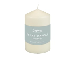 Wholesale Unscented Pillar Candle Small