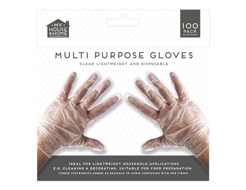 Wholesale Multi Purpose Gloves - 100 Pack