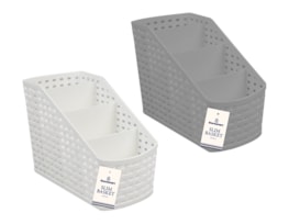 Plastic 4 Section Slim Basket