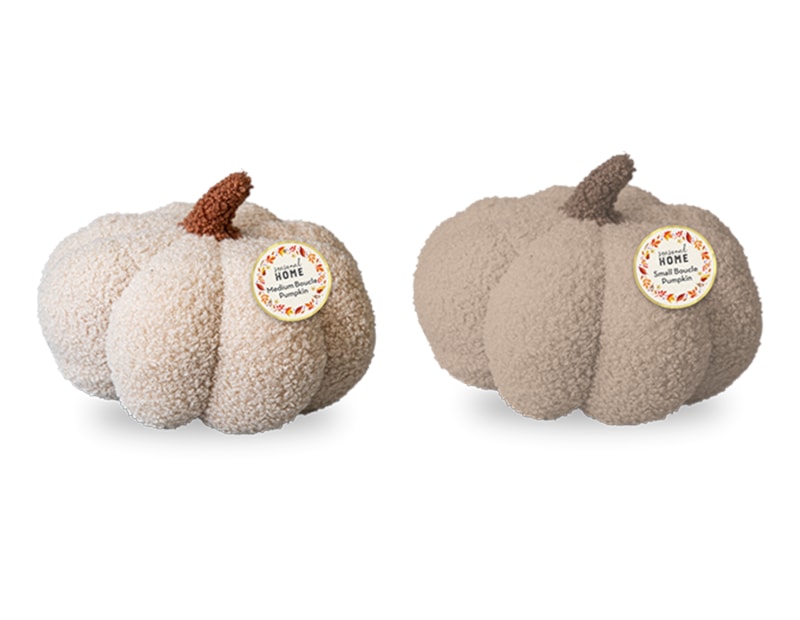 Wholesale Medium Boucle Pumpkin Cushion Dia. 26cm