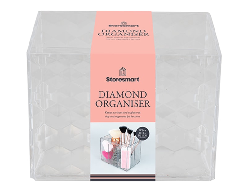 Wholesale Diamond 6 Section Organiser