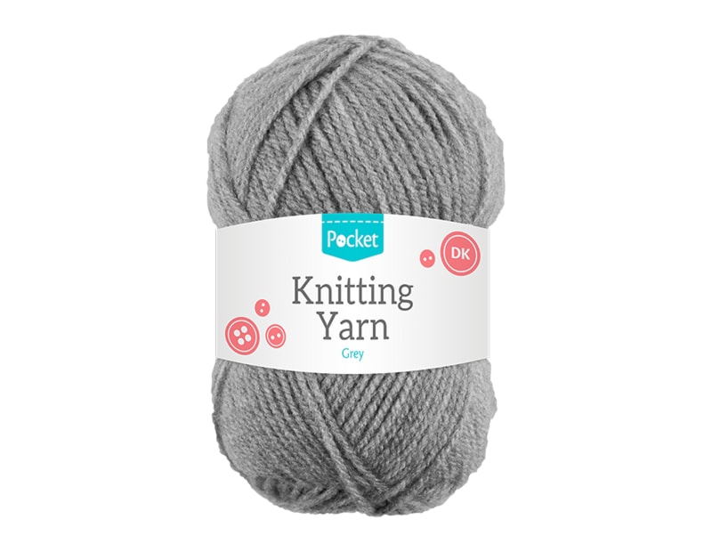 Wholesale Acrylic Knitting Yarn GREY