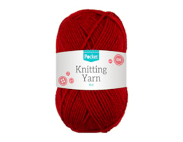 Wholesale Acrylic Knitting Yarn Red 75g