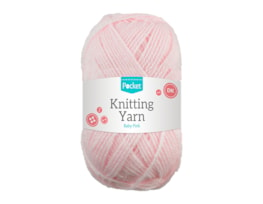 Wholesale Acrylic Knitting Yarn Baby Pink 75g