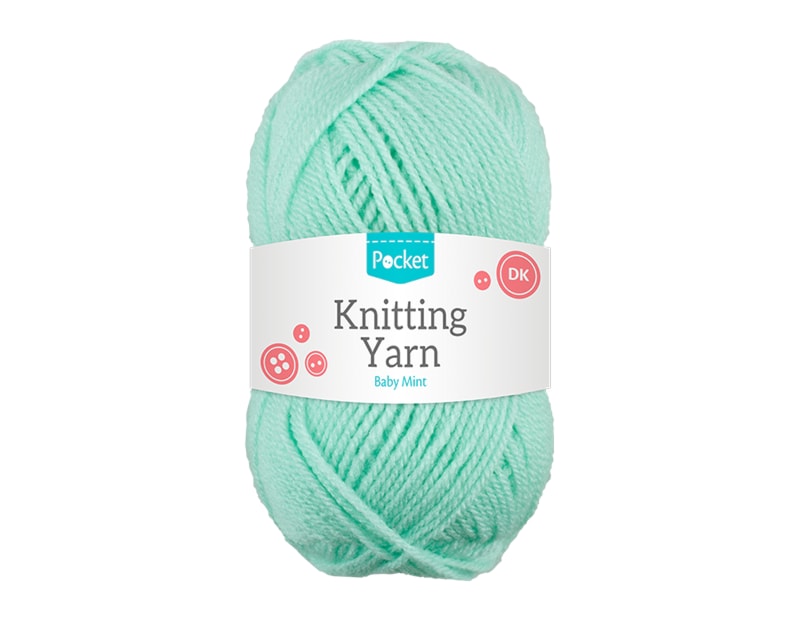 Wholesale Acrylic Knitting yarn Baby Mint 75g