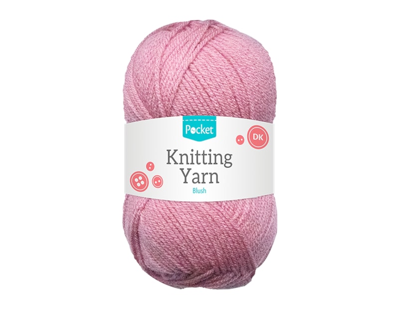 Wholesale Acrylic Knitting Yarn Blush 75g