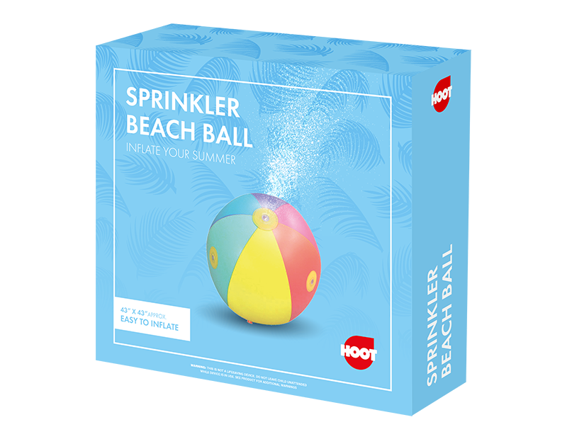 Wholesale Inflatable Sprinkler Beach Ball 23"