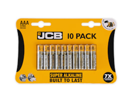 Wholesale JCB LR03/AAA BATTERIES SUPER ALK 10PK