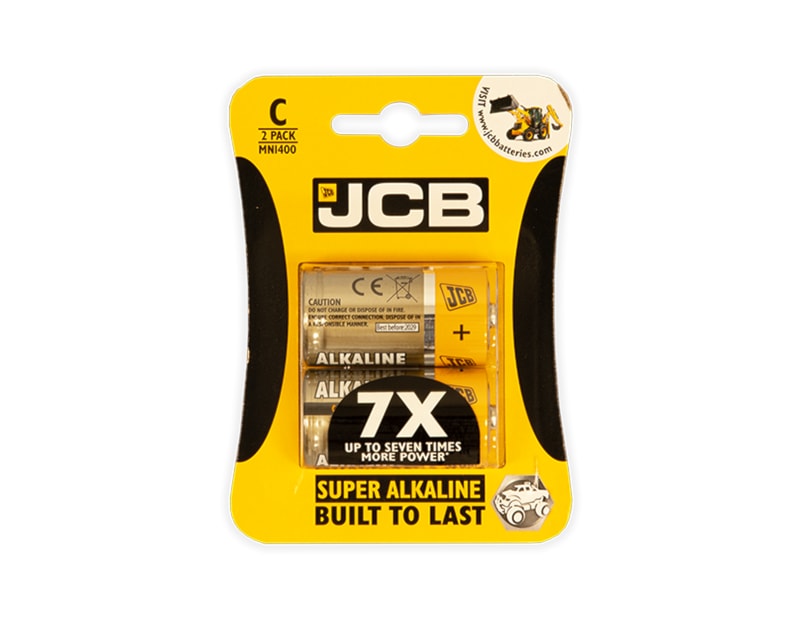 Wholesale JCB LR14/C BATTERIES SUPER ALKALINE 2PK