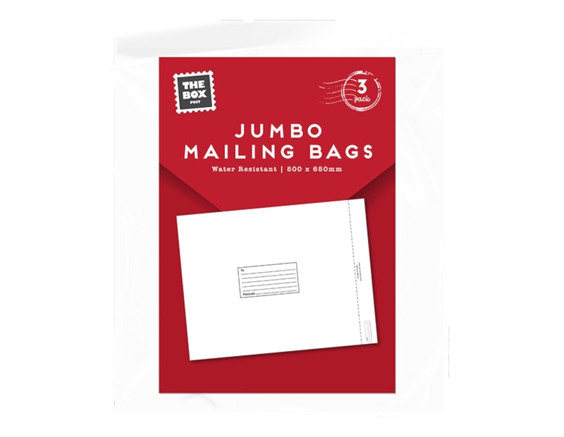 Wholesale Jumbo Mailing Bags - 3 Pack