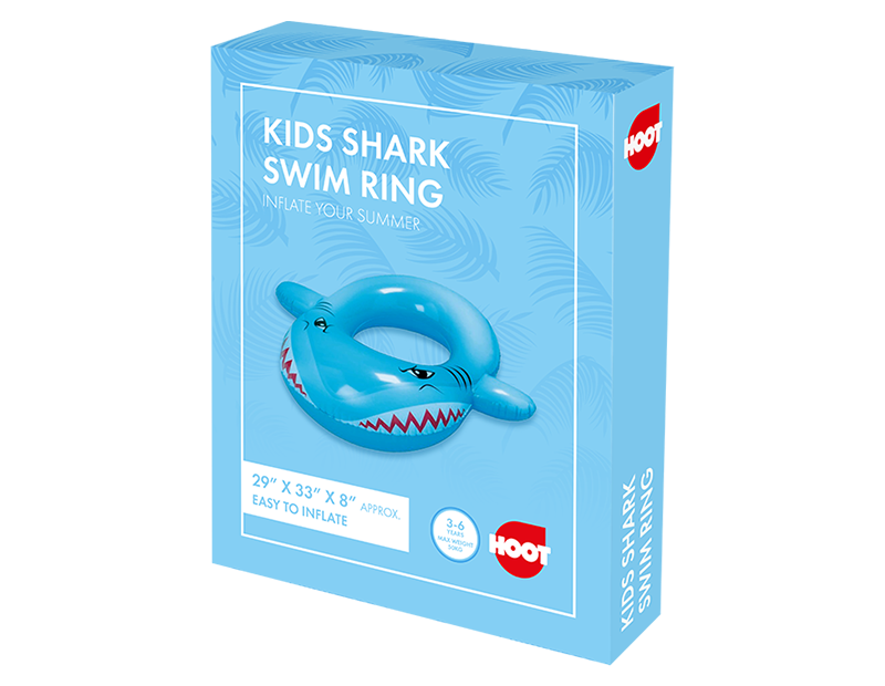 Wholesale Kids Inflatable Shark Swim Ring