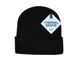 Wholesale Kids Thermal Lined Plain Beanie Hat