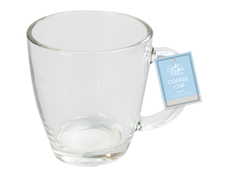 Wholesale Glass Coffee Cup 350ml