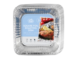 Wholesale Square Foil Roasting Dishes 5pk