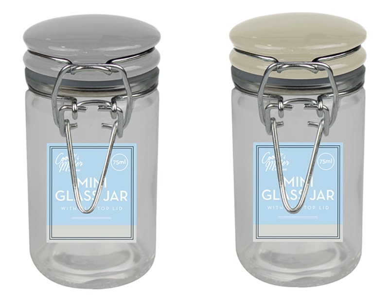 Wholesale Mini Clip Top Jar