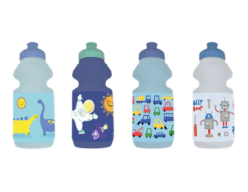 Wholesale Boys Printed Sports Water Bottle 500ml