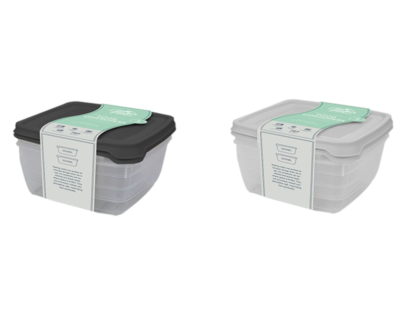 Wholesale Plastic Container 2pc Set