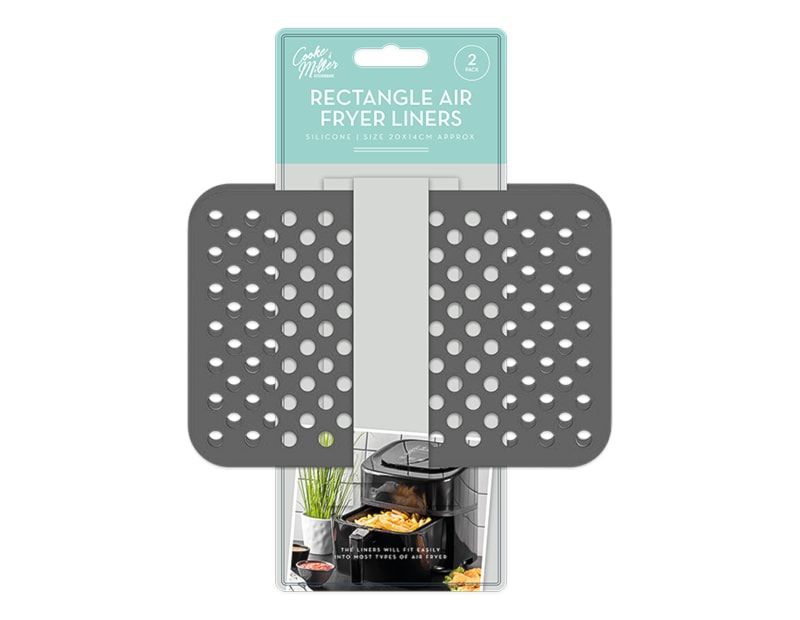 Wholesale Air Fryer Non Stick Reusable Rectangle Liners