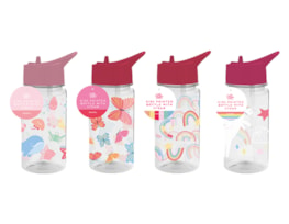 Wholesale Girls Printed Bottle With Straw