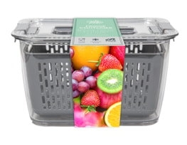 Wholesale Large Fridge Container with Removeable Basket