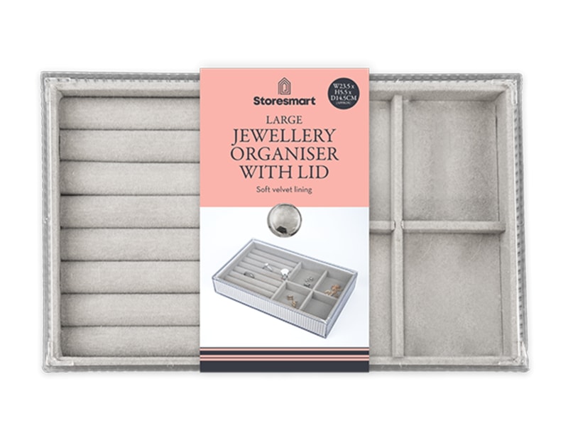 Wholesale Large Jewellery Organiser with Lid