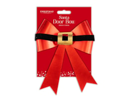 Wholesale Large Santa Door Bow 28cm x 34cm