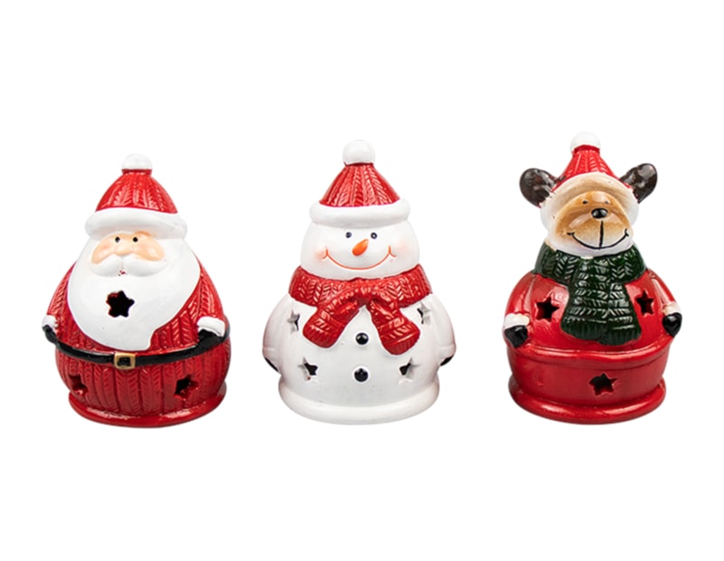 Wholesale Led Ceramic Xmas Ornament