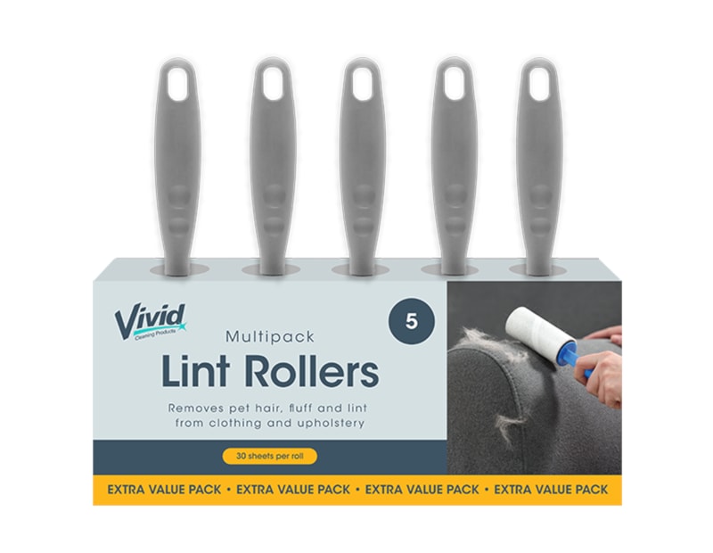 Wholesale Lint Rollers 5Pk