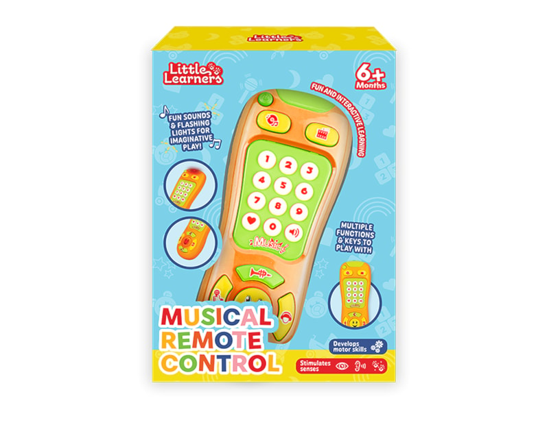 Wholesale Little Learners Musical Remote Control