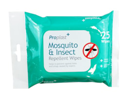 Mosquito & Insect Wipes - 25 Pack