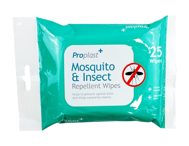 Mosquito & Insect Wipes - 25 Pack