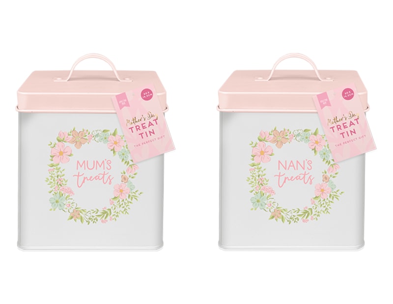 Wholesale Mother's Day Treat Tin 20cm x 14.5cm