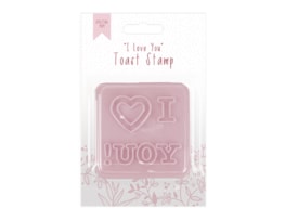 Mother's Day I Love You Toast Stamp