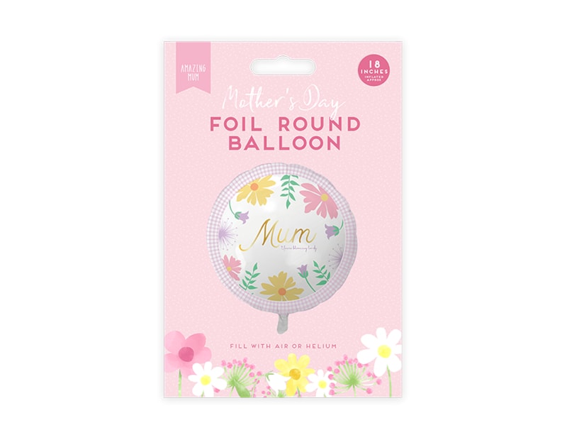 Wholesale Mother's Day Round foil Balloon"