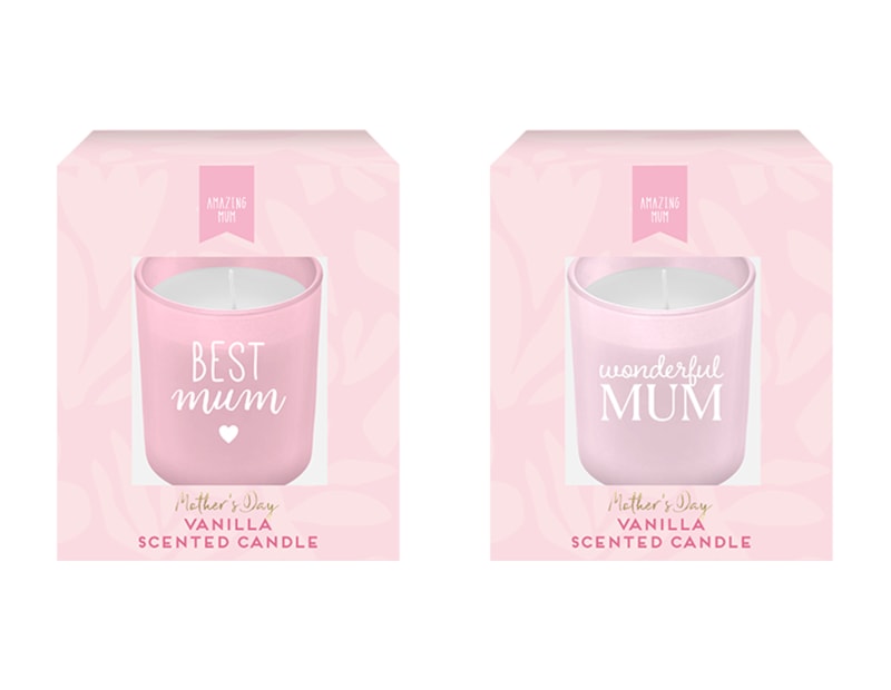 Wholesale Mother's Day Vanilla Scented Candle