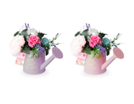 Wholesale Mother's Day Watering Can & Artificial Flowers