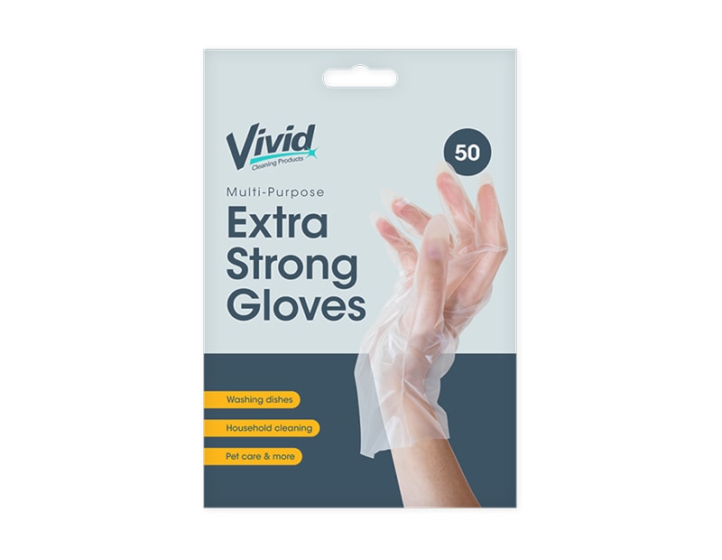 Wholesale Multi Purpose Extra Strong Gloves 50pk