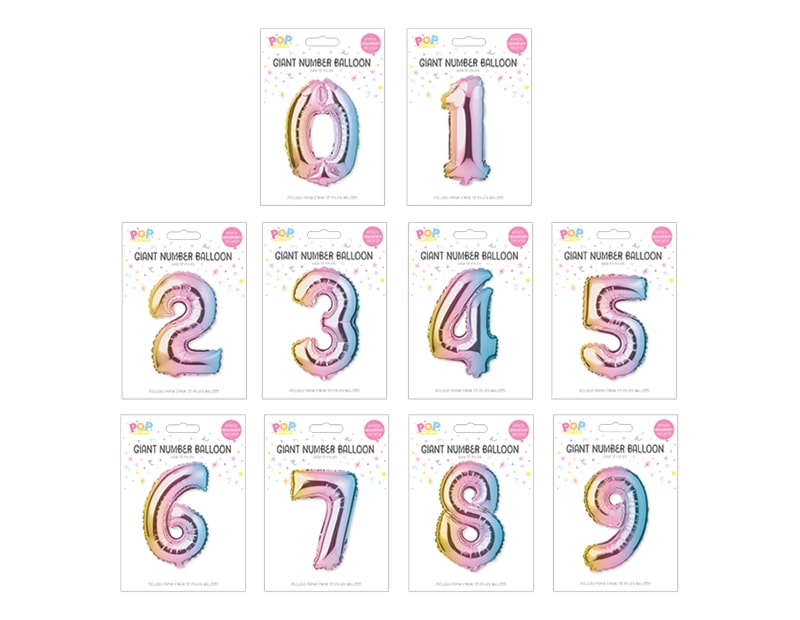 Wholesale Number Balloons