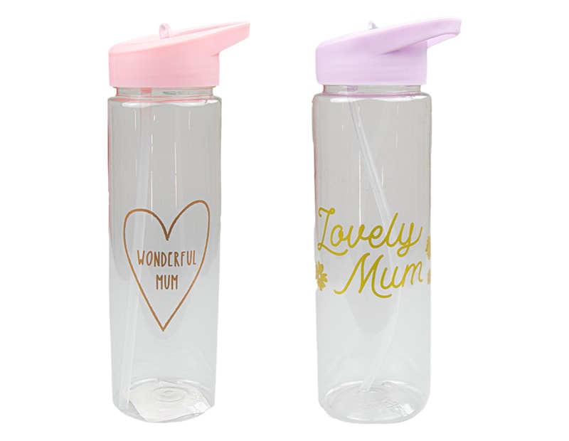 Wholesale Mum Foiled water bottle 600ml