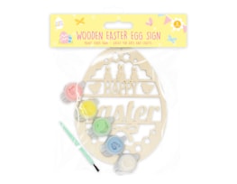 Wholesale Paint Your Own Wooden Easter Sign