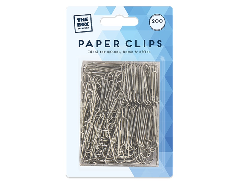 Wholesale Paper Clips 200pk