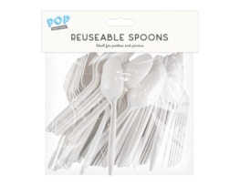 Wholesale Plastic Spoons 50pk