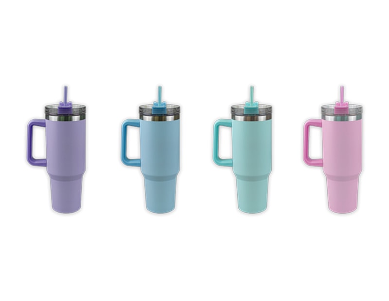 Wholesale Pastel 40oz Tumbler With Handle